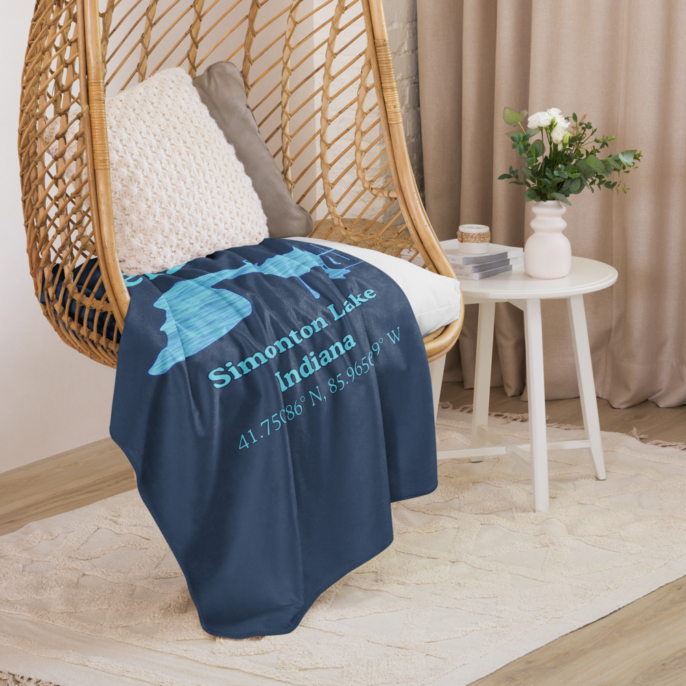 Simonton Lake Sherpa Blanket