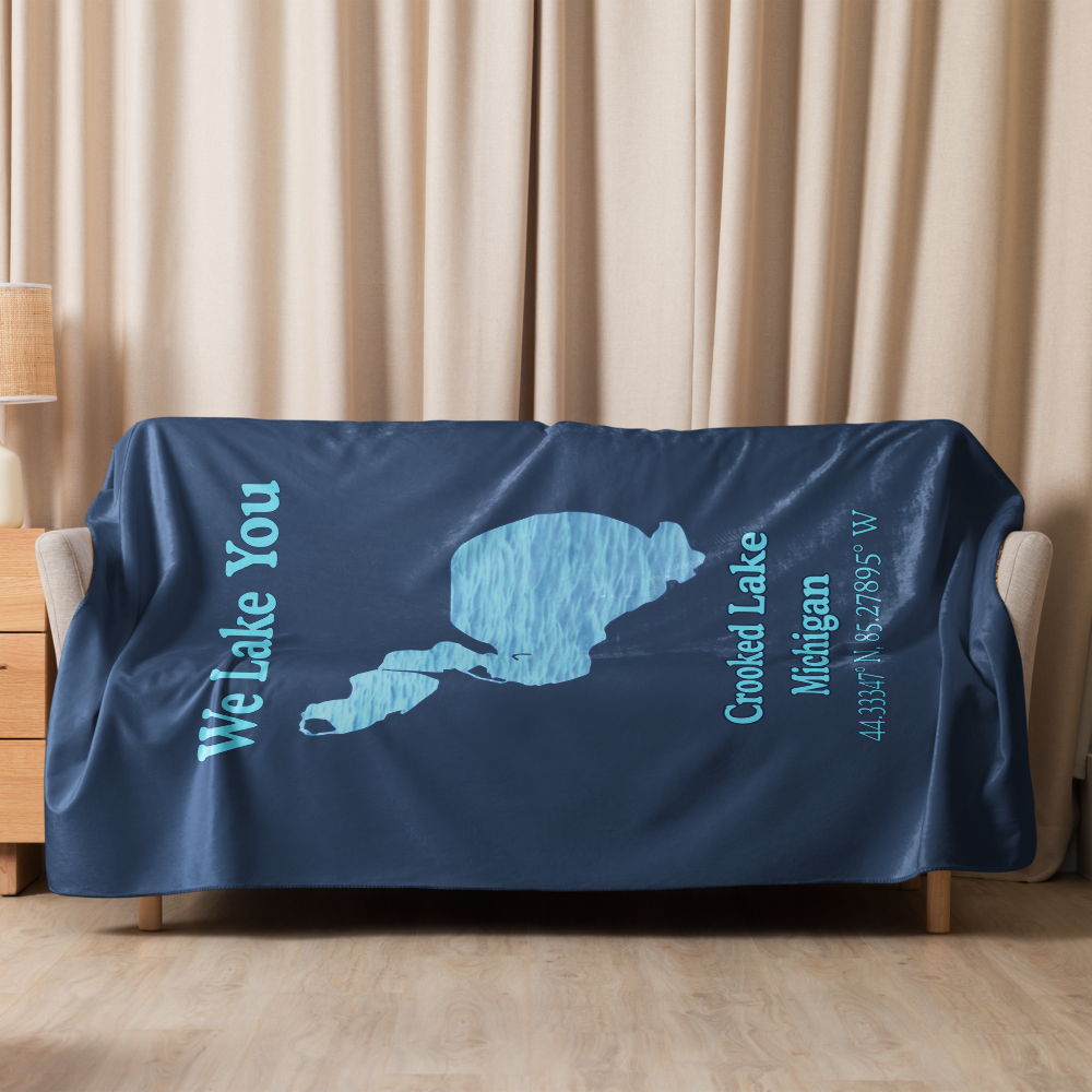 Crooked Lake Sherpa Blanket