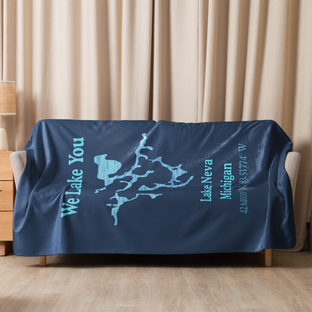Lake Neva Sherpa Blanket