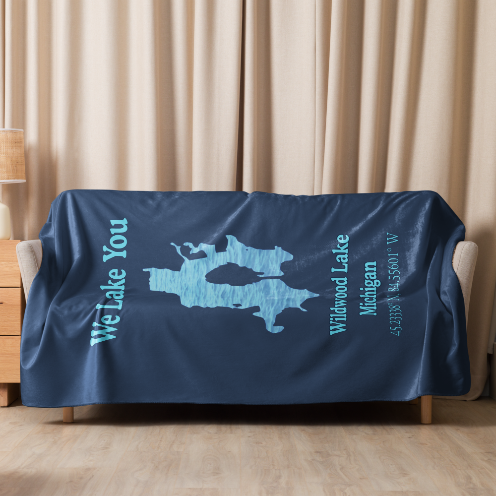 Wildwood Lake Sherpa Blanket