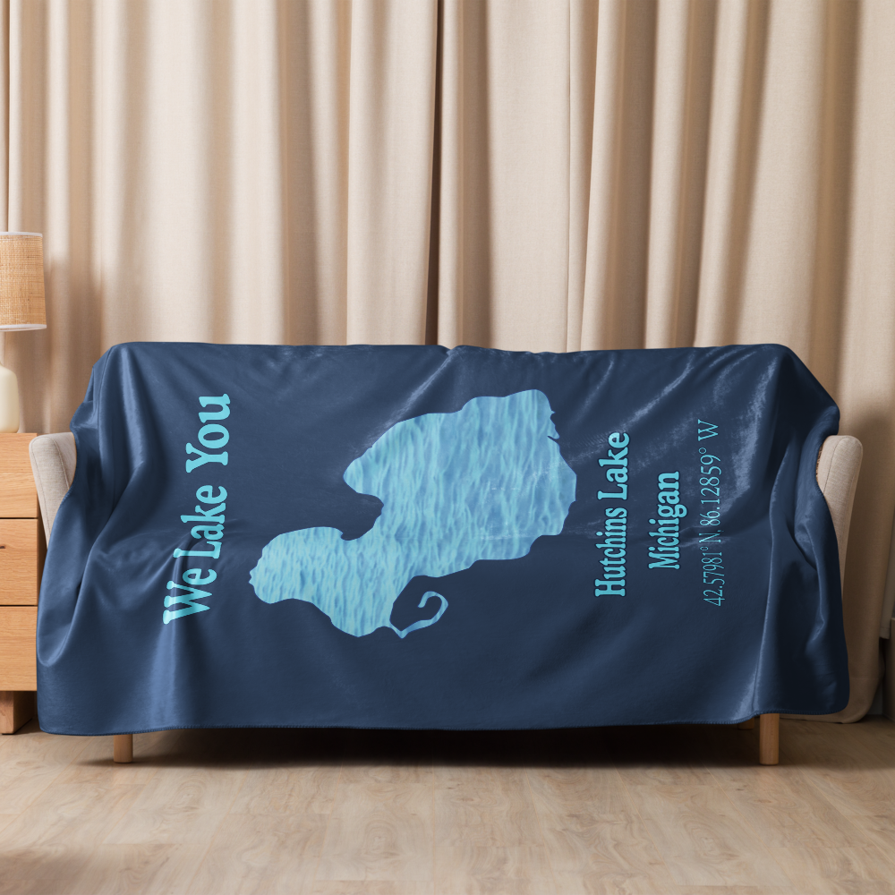 Hutchins Lake Sherpa Blanket