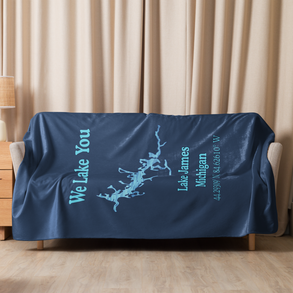 Lake James Sherpa Blanket