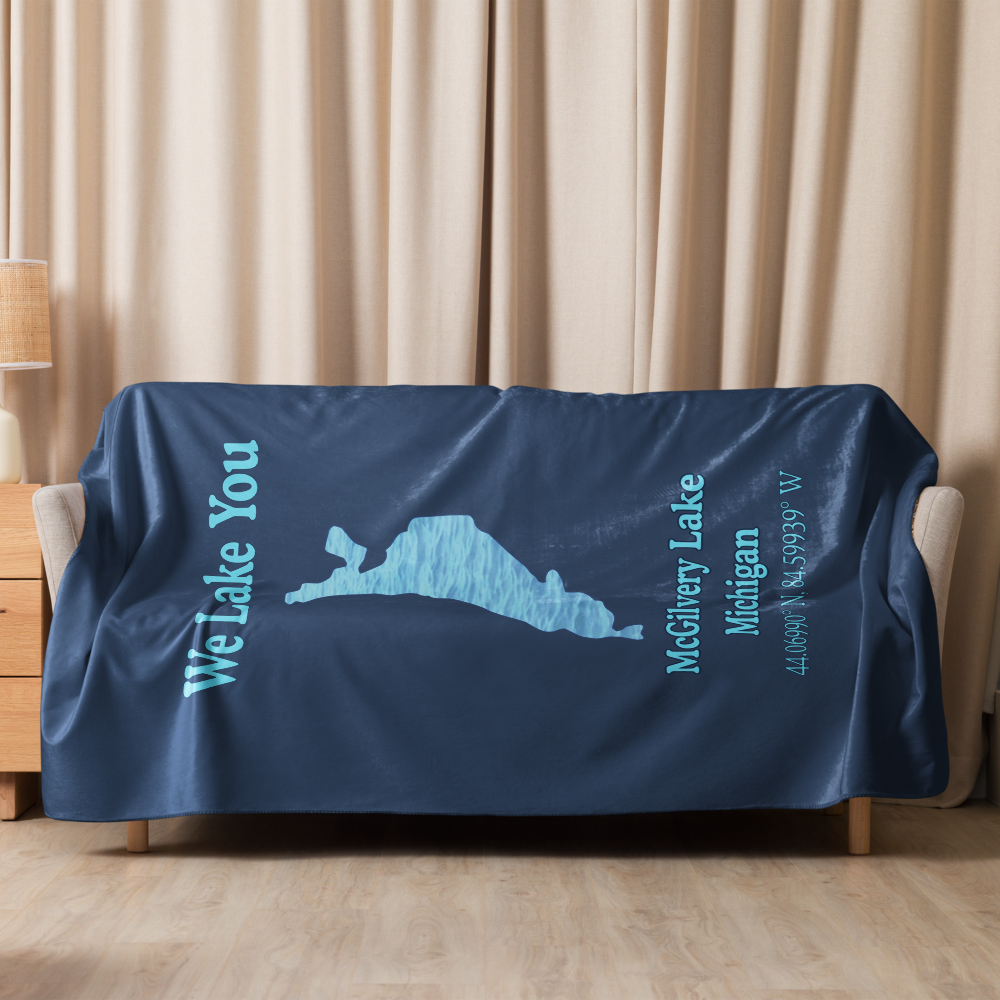 McGilvery Lake Sherpa Blanket