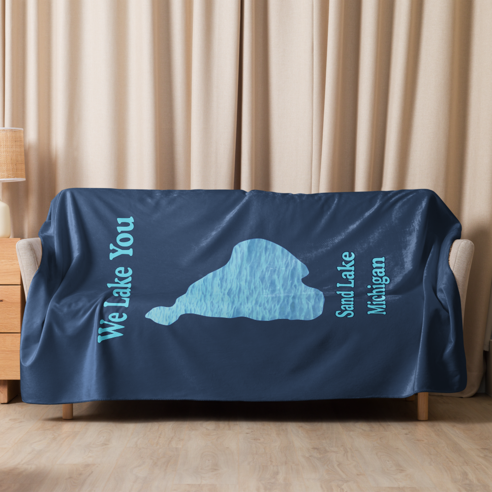 Sand Lake Sherpa Blanket