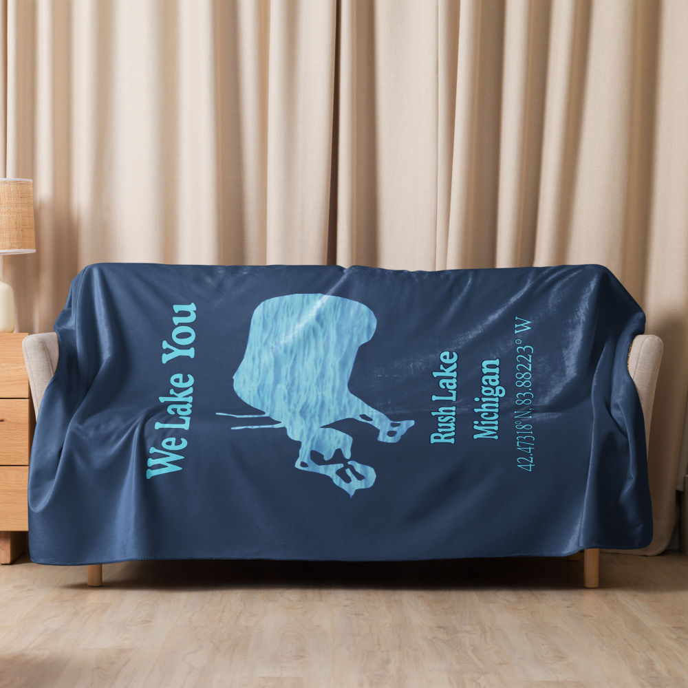 Rush Lake Sherpa Blanket