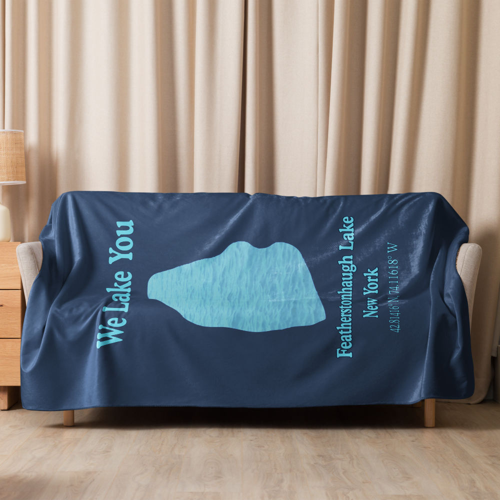 Featherstonhaugh Lake Sherpa Blanket