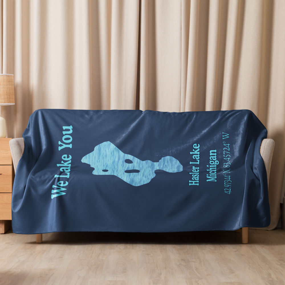 Hasler Lake Sherpa Blanket