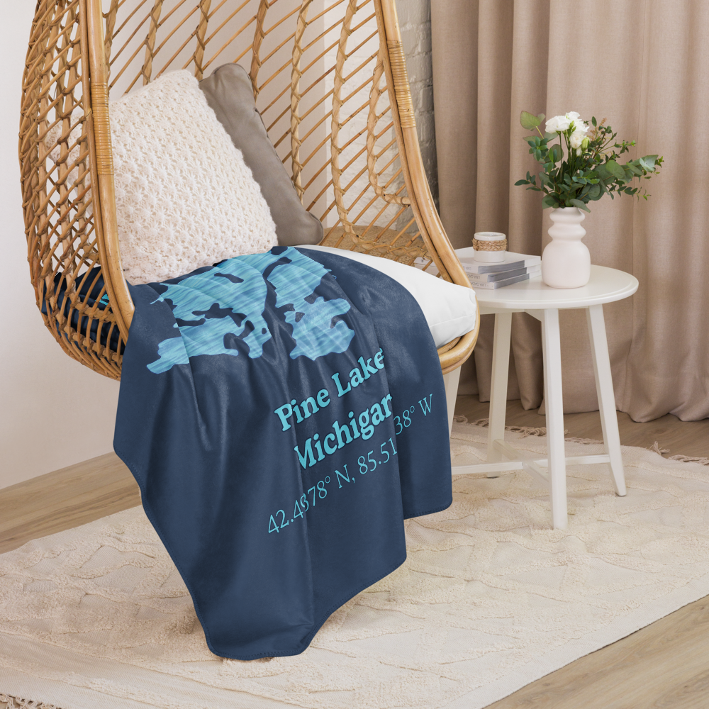 Pine Lake Sherpa Blanket