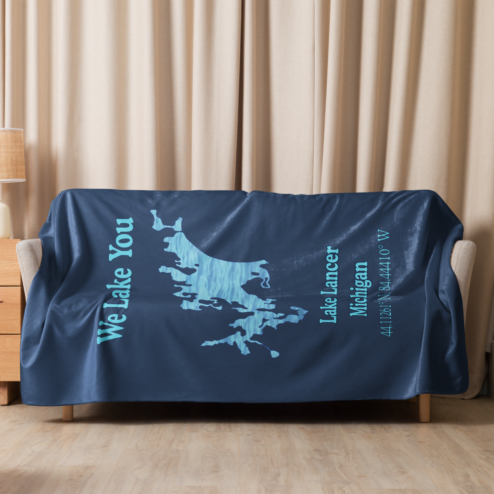 Lake Lancer Sherpa Blanket