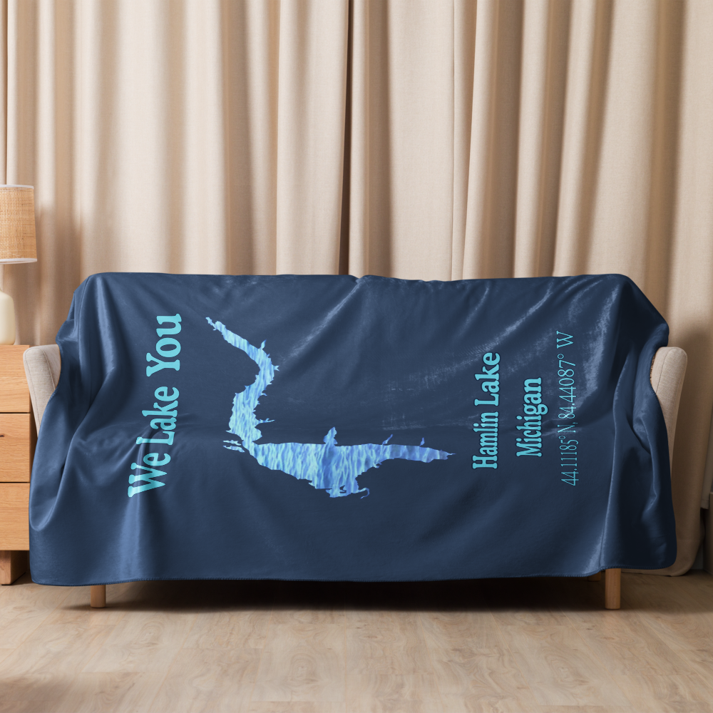 Hamlin Lake Sherpa Blanket
