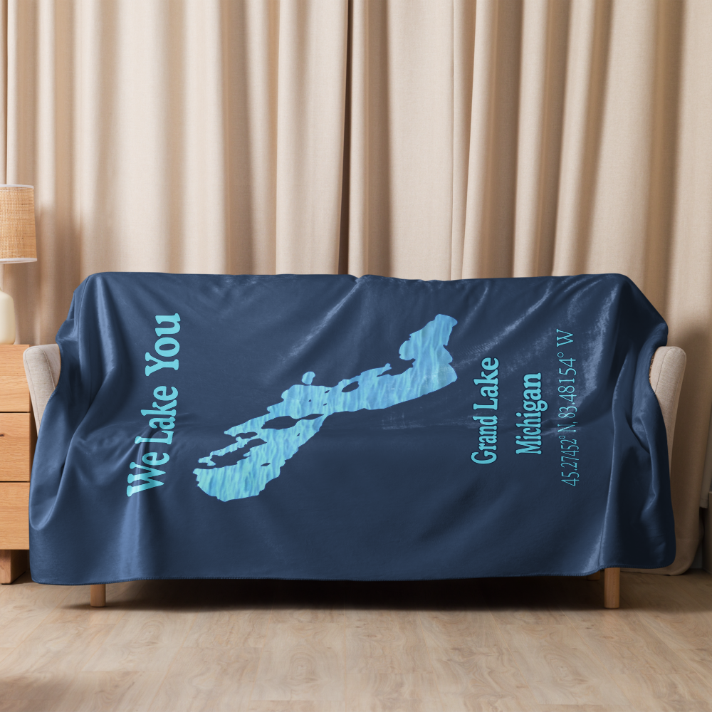 Grand Lake Sherpa Blanket