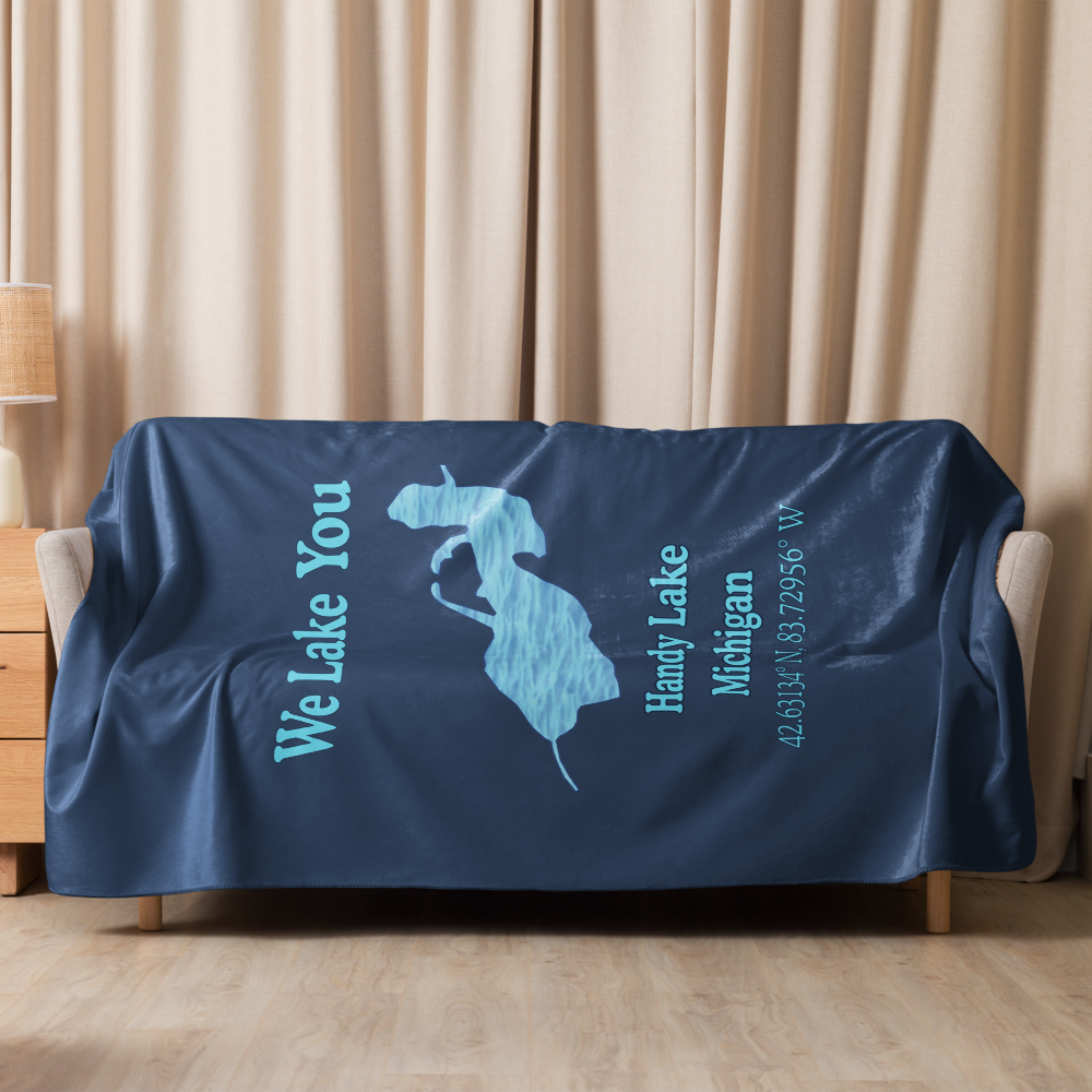 Handy Lake Sherpa Blanket