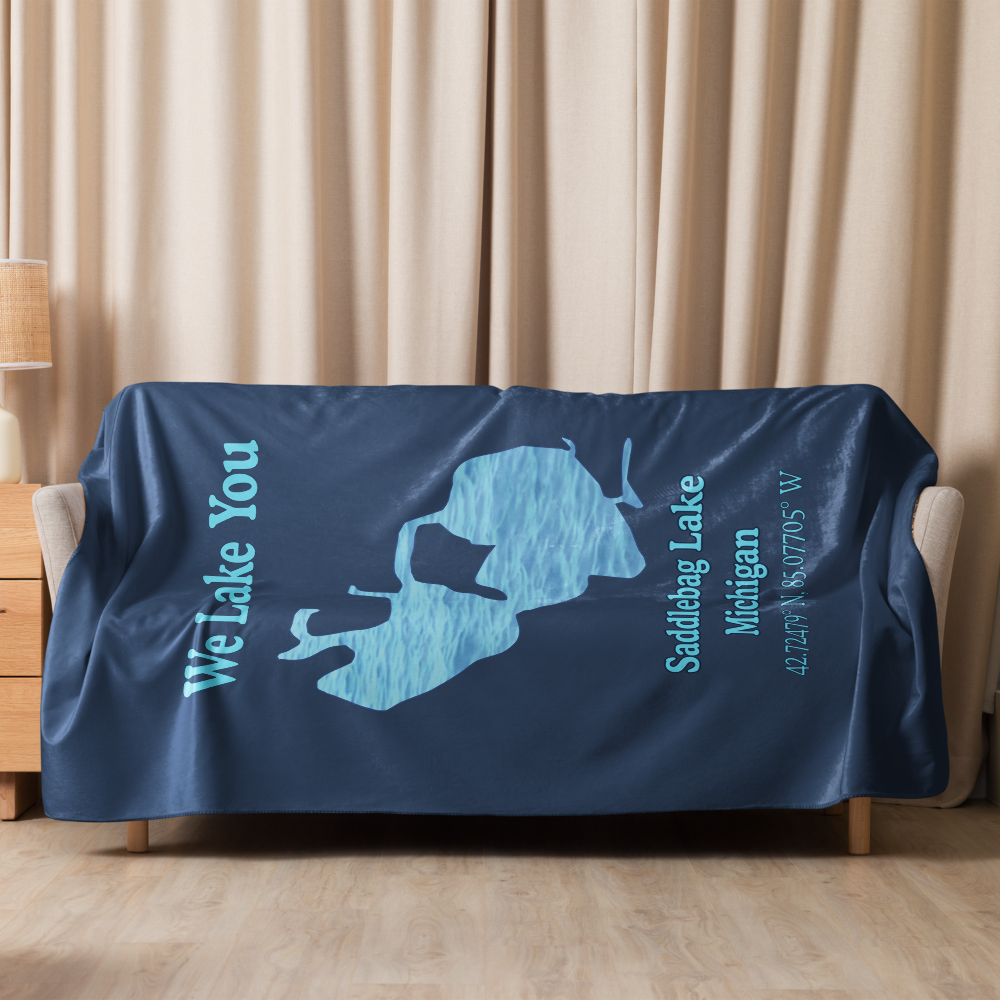 Saddlebag Lake Sherpa Blanket