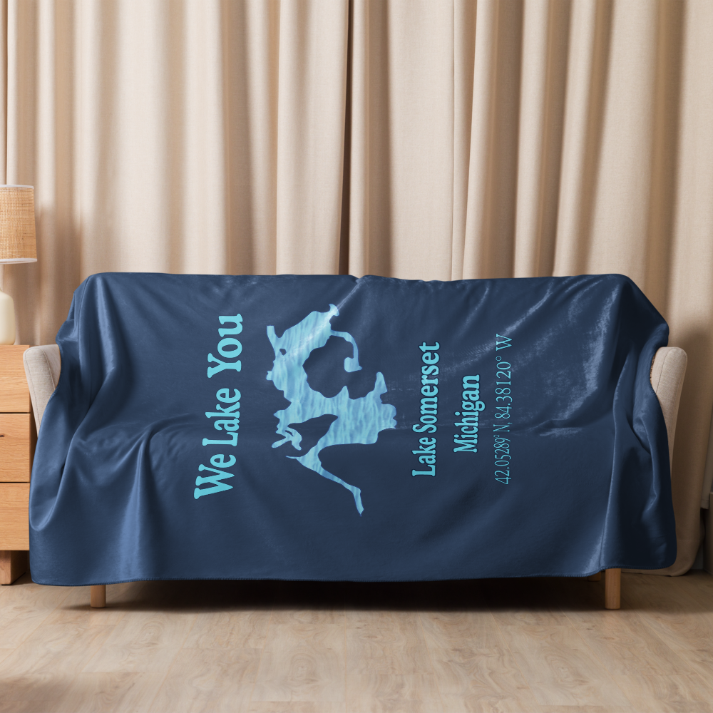 Lake Somerset Sherpa Blanket