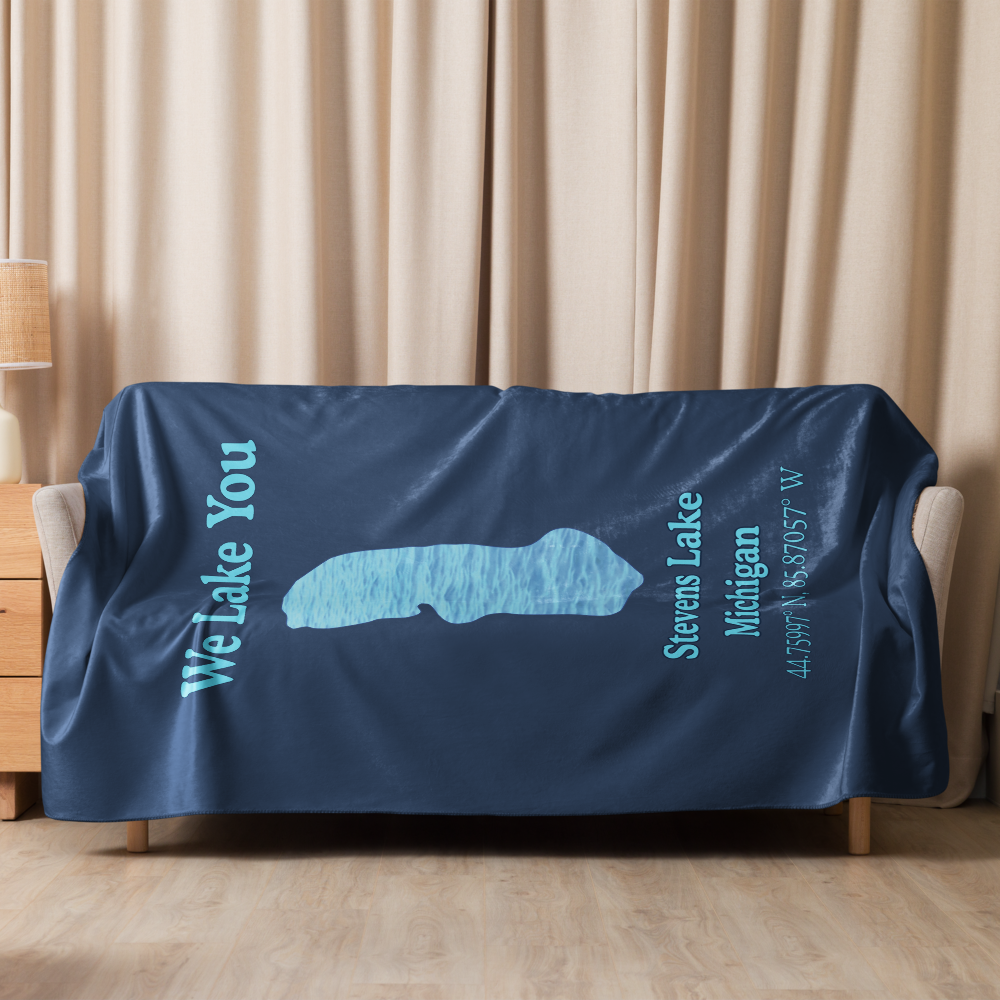 Stevens Lake Sherpa Blanket