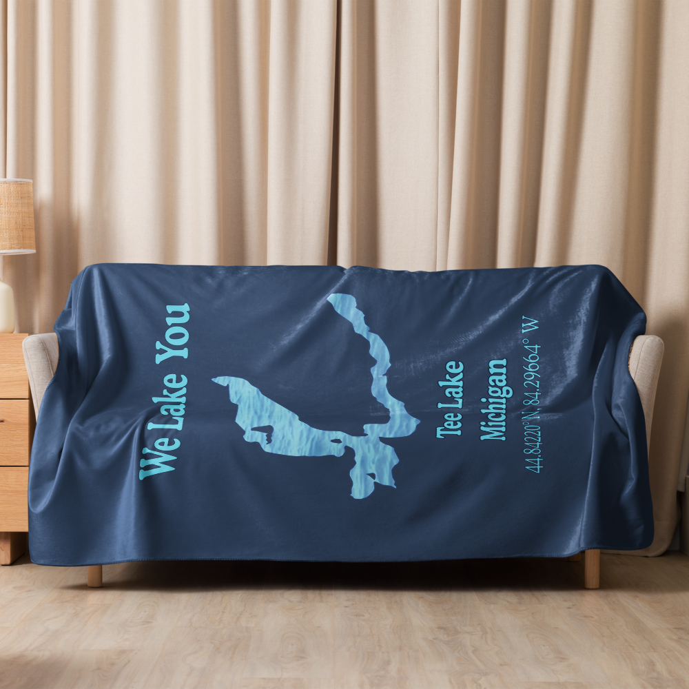 Tee Lake Sherpa Blanket