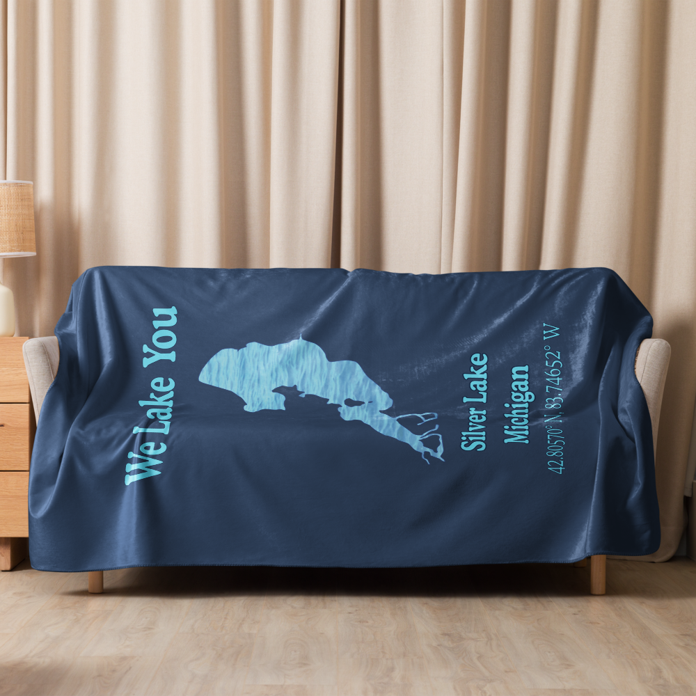 Silver Lake Sherpa Blanket