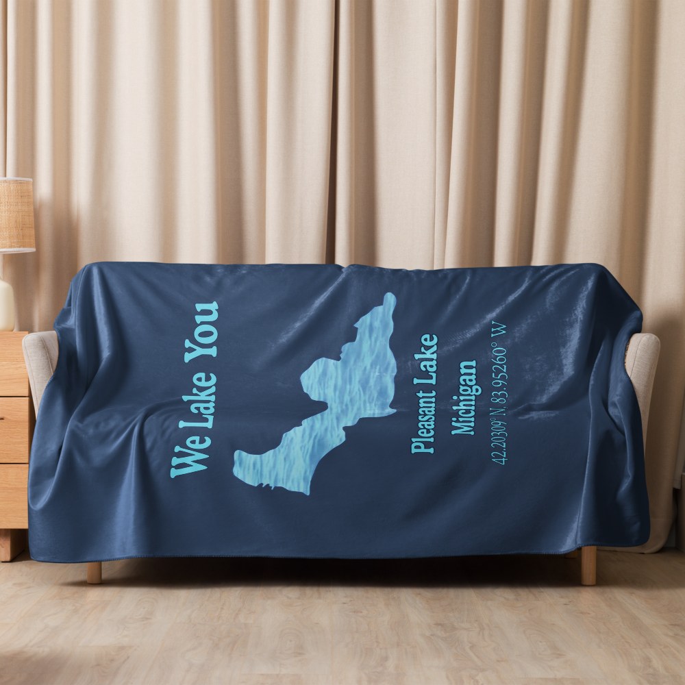 Pleasant Lake Sherpa Blanket