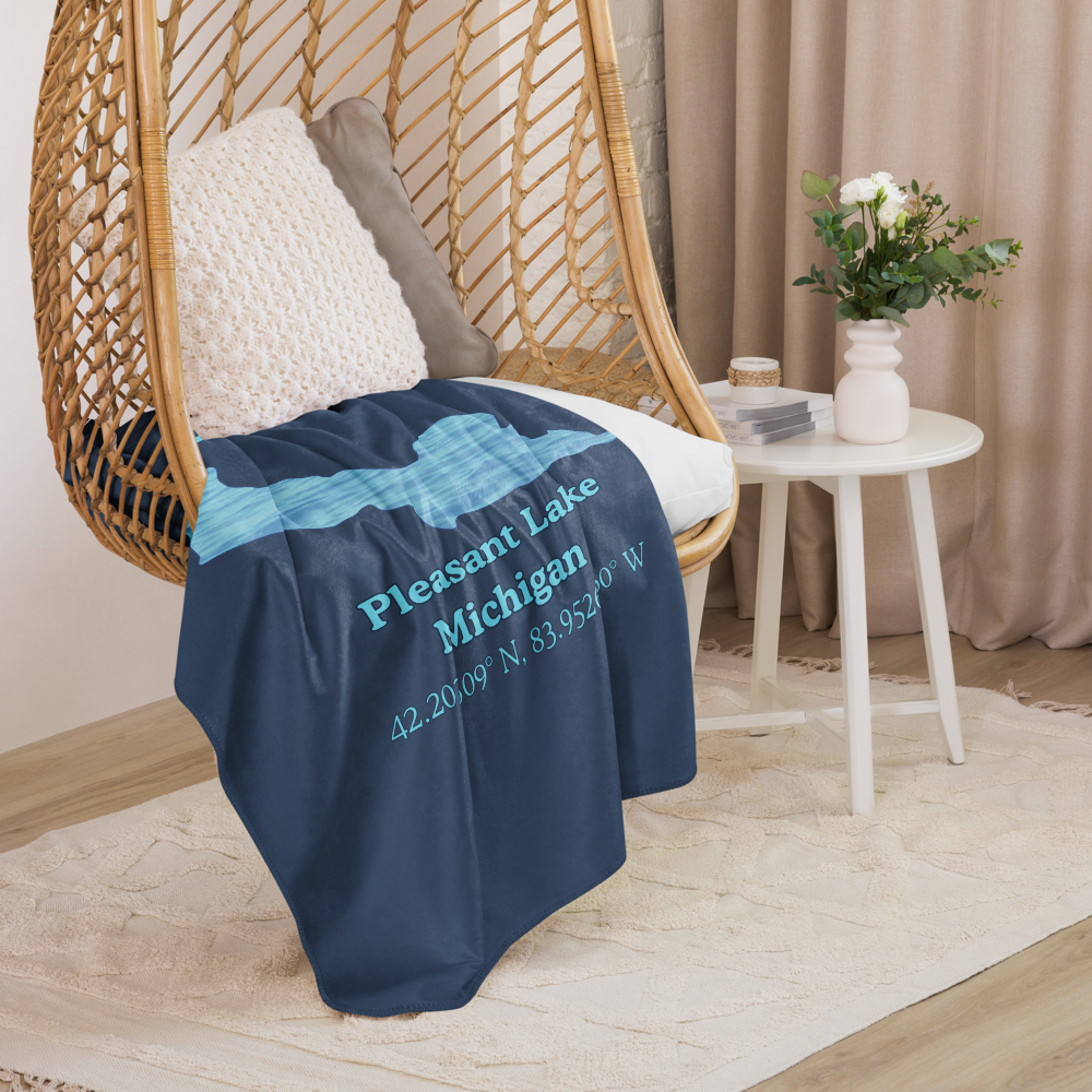 Pleasant Lake Sherpa Blanket