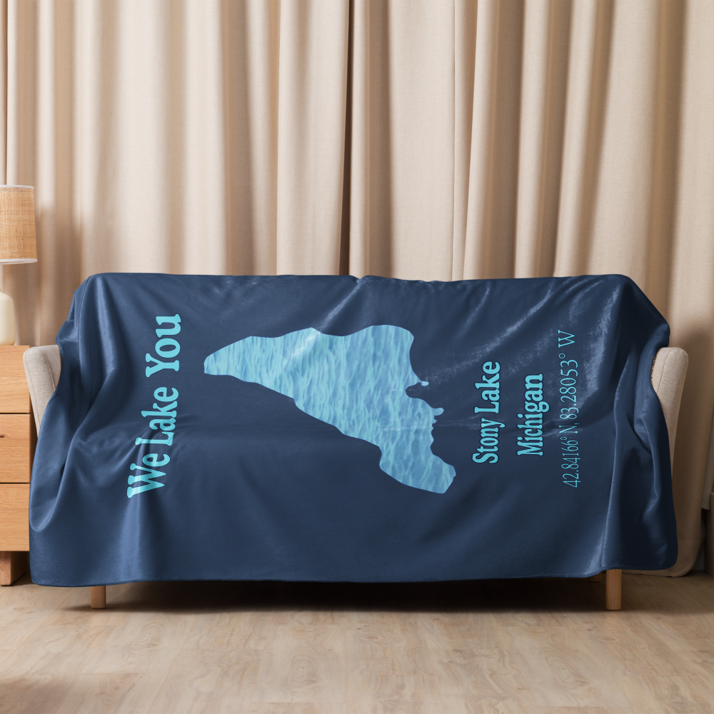 Stony Lake Sherpa Blanket