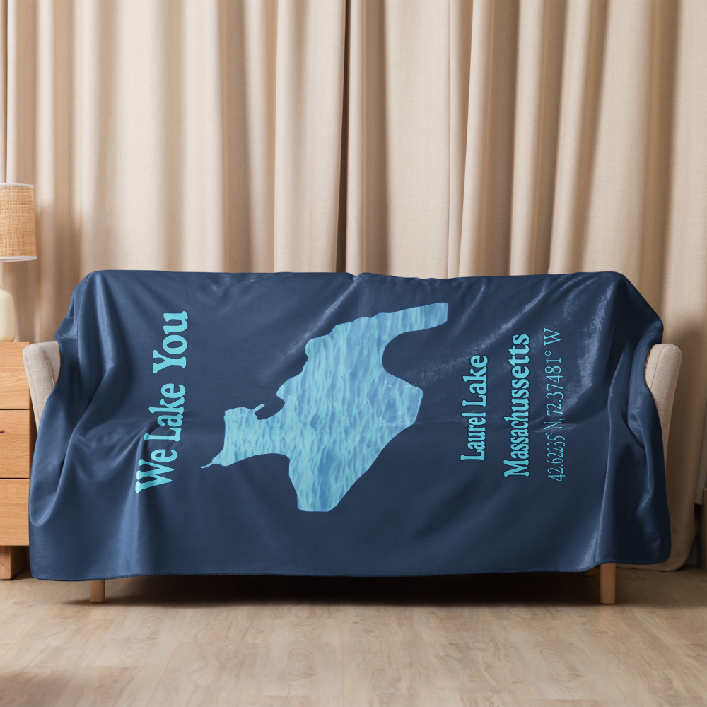 Laurel Lake Sherpa Blanket