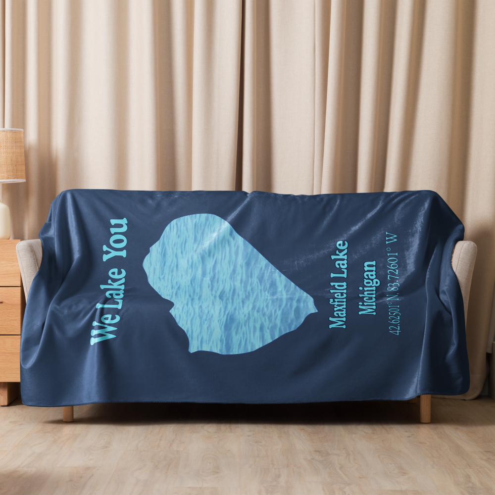 Maxfield Lake Sherpa Blanket
