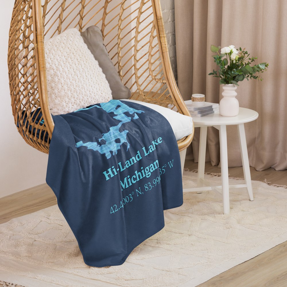 Hi-Land Lake Sherpa Blanket