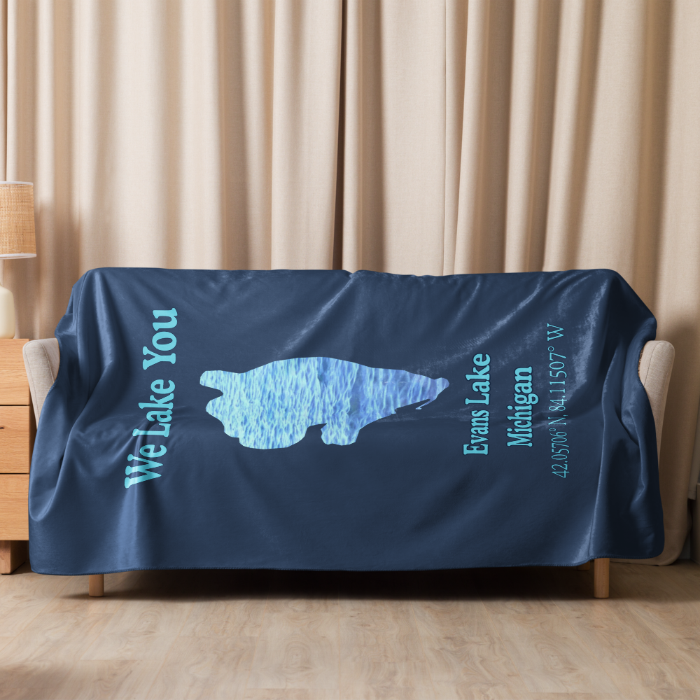 Evans Lake Sherpa Blanket