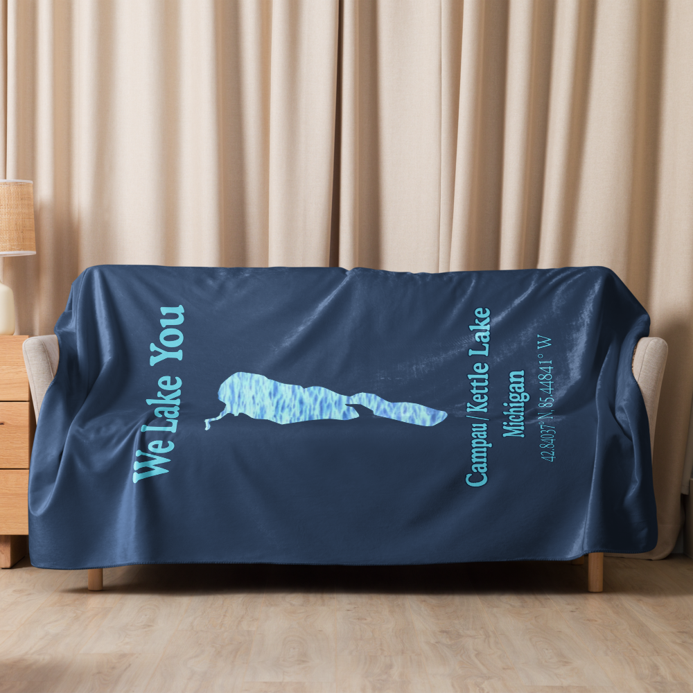 Campau / Kettle Lake Sherpa Blanket