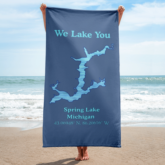 Spring Lake Beach Towel