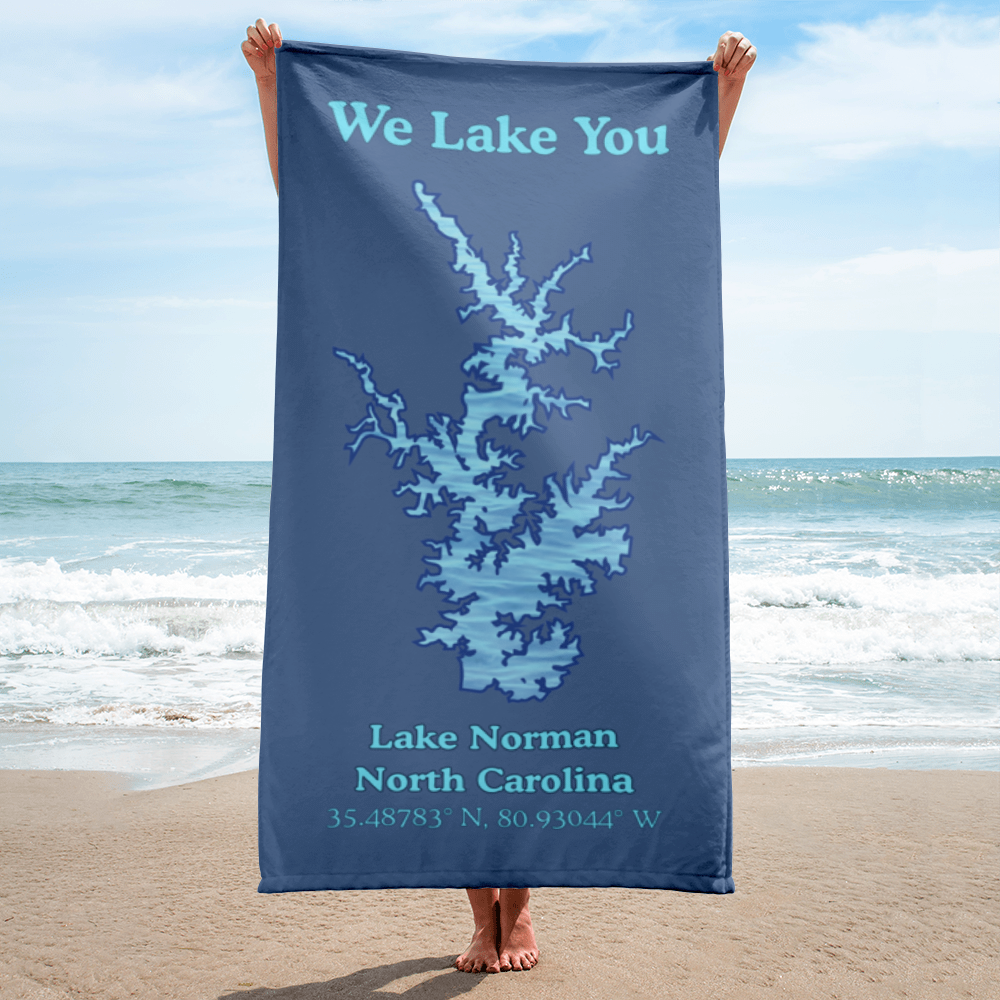 Lake Norman Beach Towel