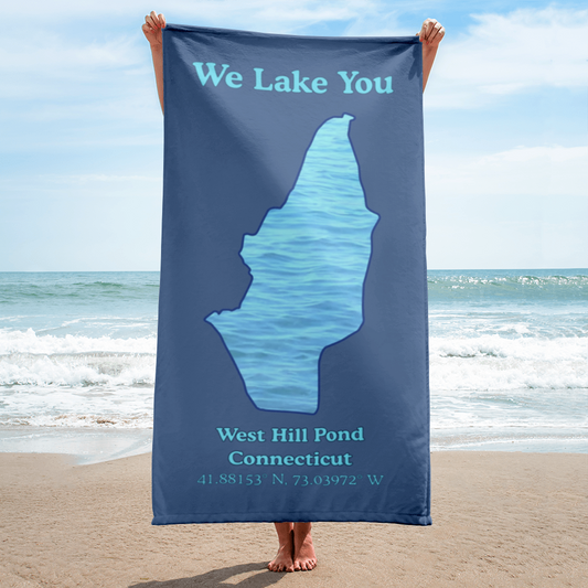 West Hill Pond Beach Towel