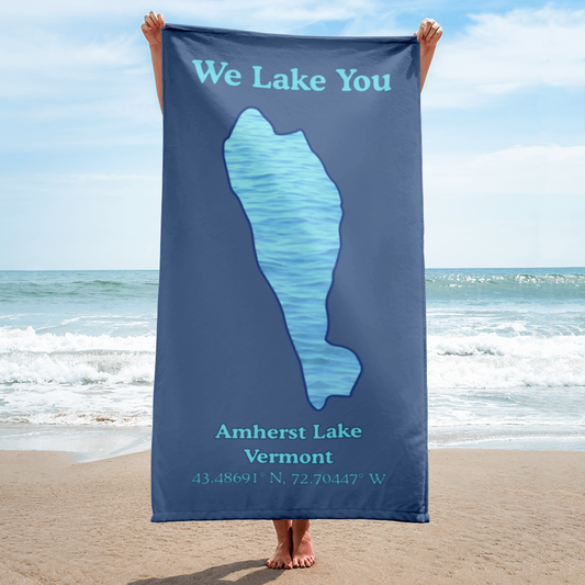 Amherst Lake Beach Towel