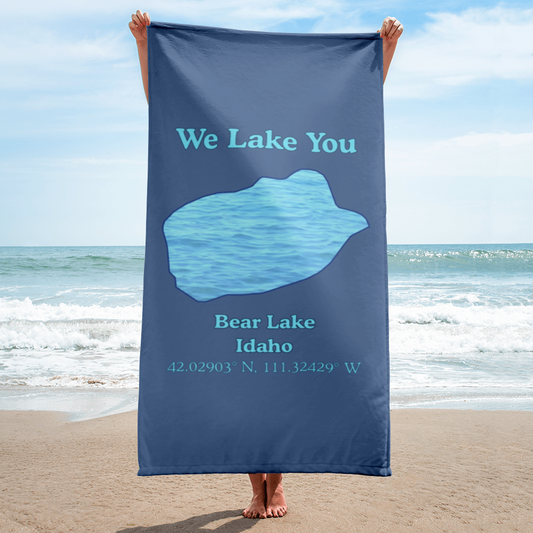 Bear Lake Beach Towel