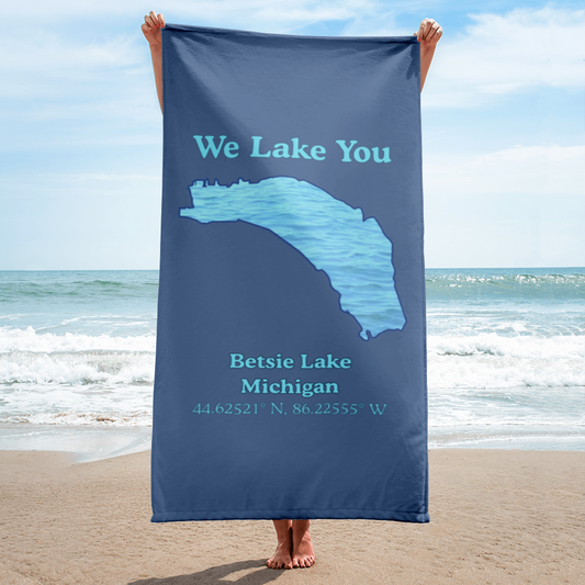 Betsie Lake Beach Towel