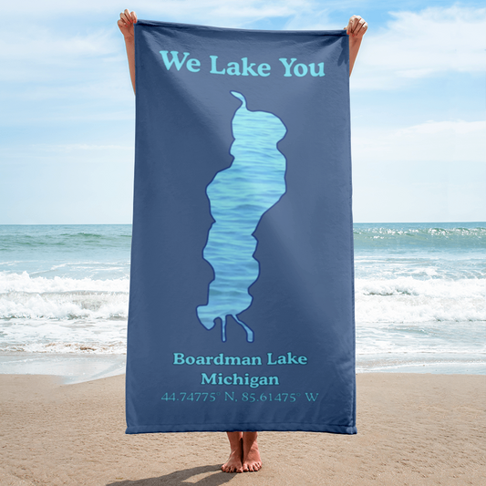 Boardman Lake Beach Towel