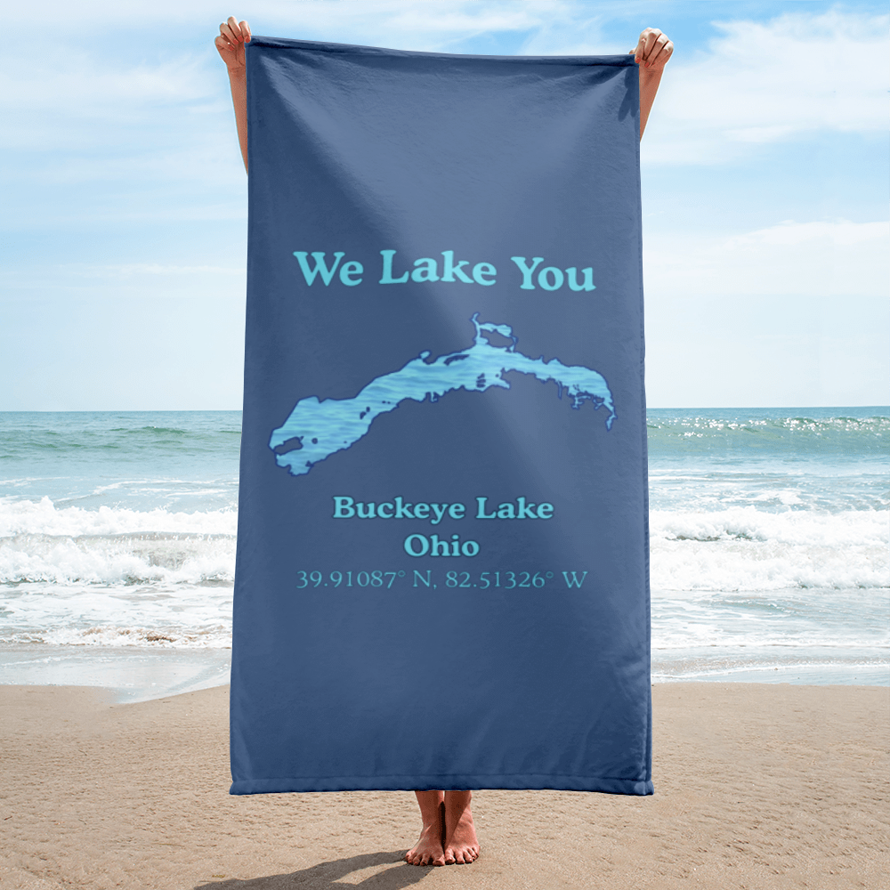 Buckeye Lake Beach Towel