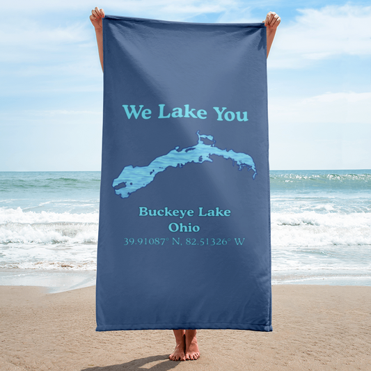Buckeye Lake Beach Towel