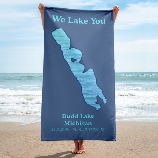 Budd Lake Beach Towel
