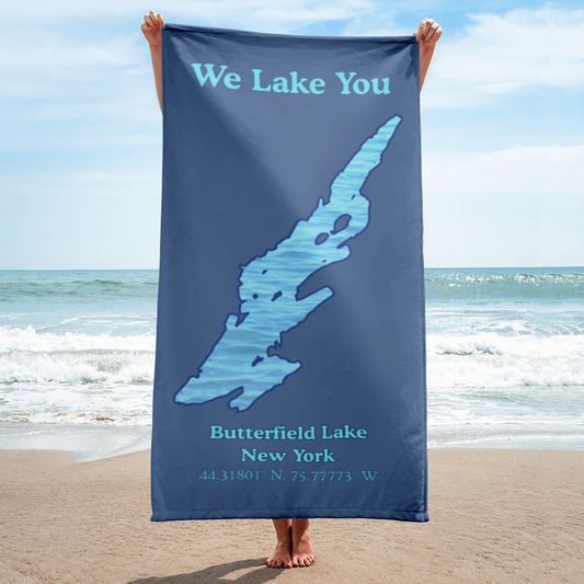 Butterfield Lake Beach Towel