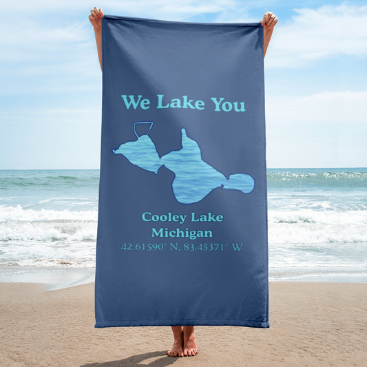 Cooley Lake Beach Towel