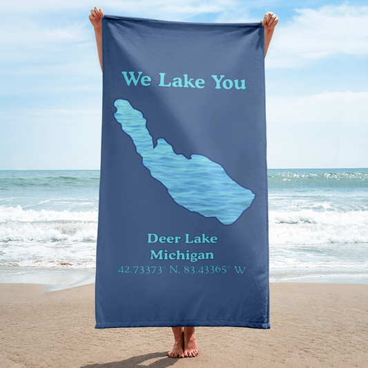 Deer Lake Beach Towel