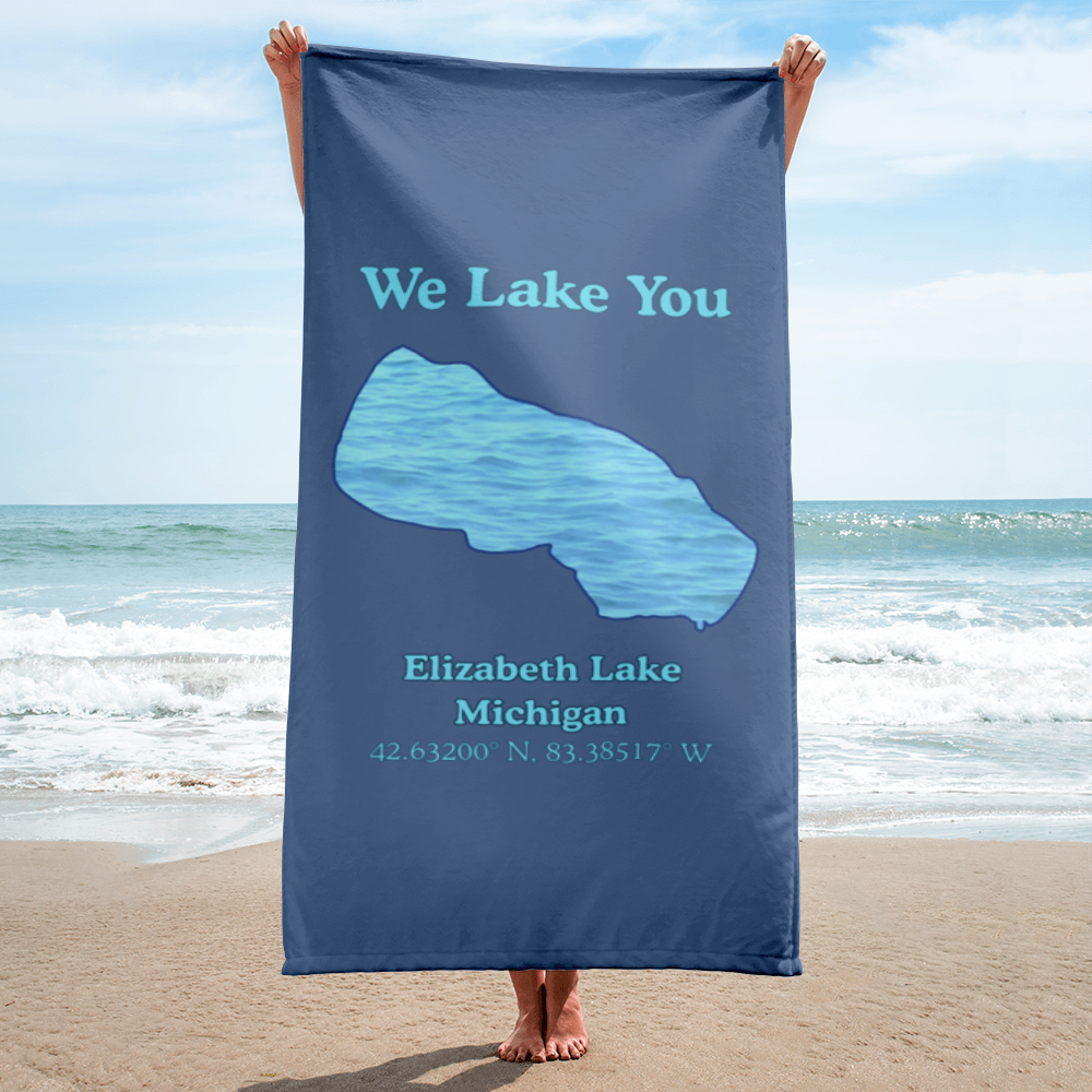 Elizabeth Lake Beach Towel