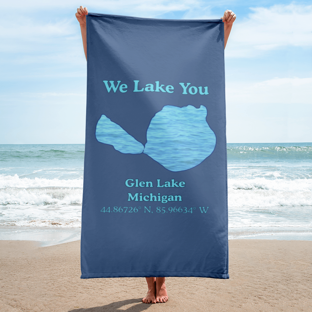Glen Lake Beach Towel
