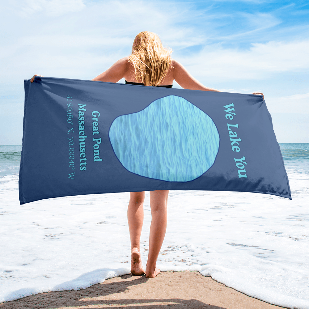 Great Pond Beach Towel