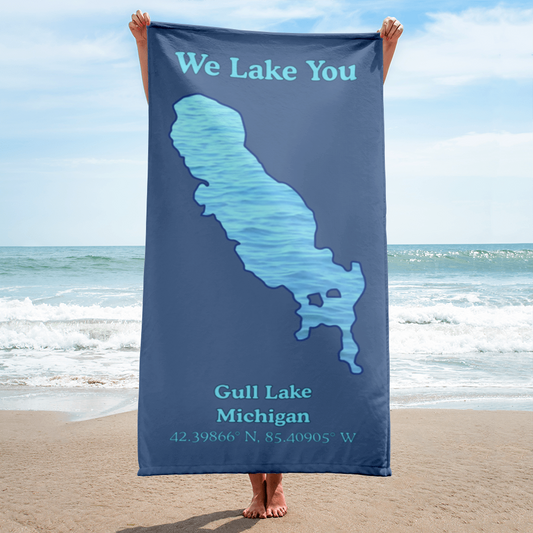 Gull Lake Beach Towel