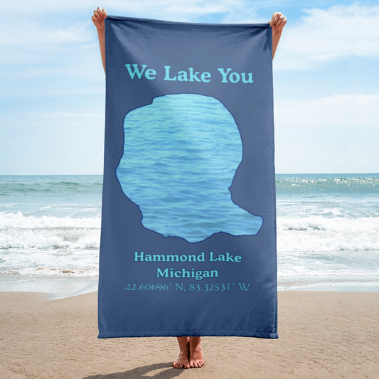 Hammond Lake Beach Towel