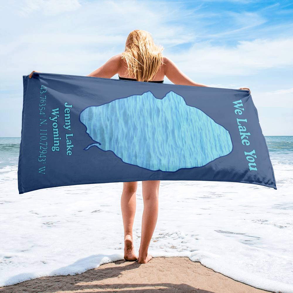 Jenny Lake Beach Towel