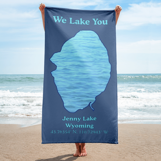 Jenny Lake Beach Towel