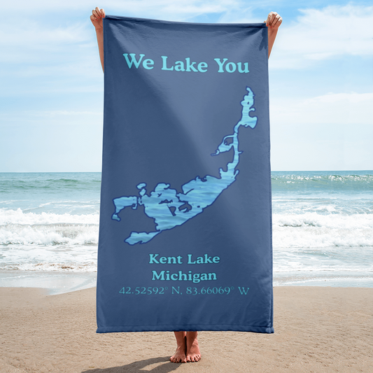 Kent Lake Beach Towel
